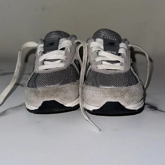 Pre-owned New Balance Kids' Black and Gray 999v4 Sneakers - Picture 4 of 14